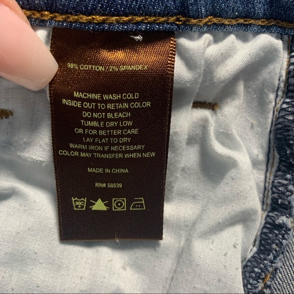 Kut from the Kloth Straight Pencil Jean Skirt Sz:8 - Picture 5 of 8